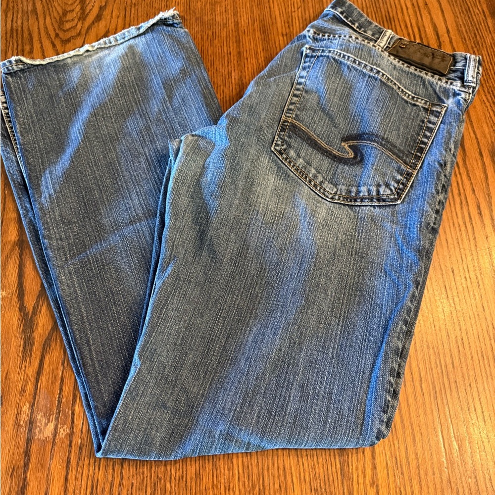 Silver Jeans Dark Blue Denim